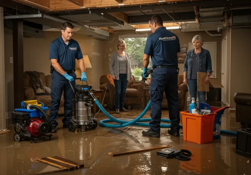 Basement Water Extraction and Removal Techniques process in Clay County, MO
